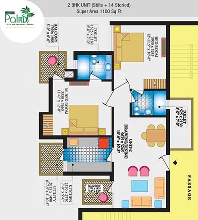 JOP Palms Floor Plan